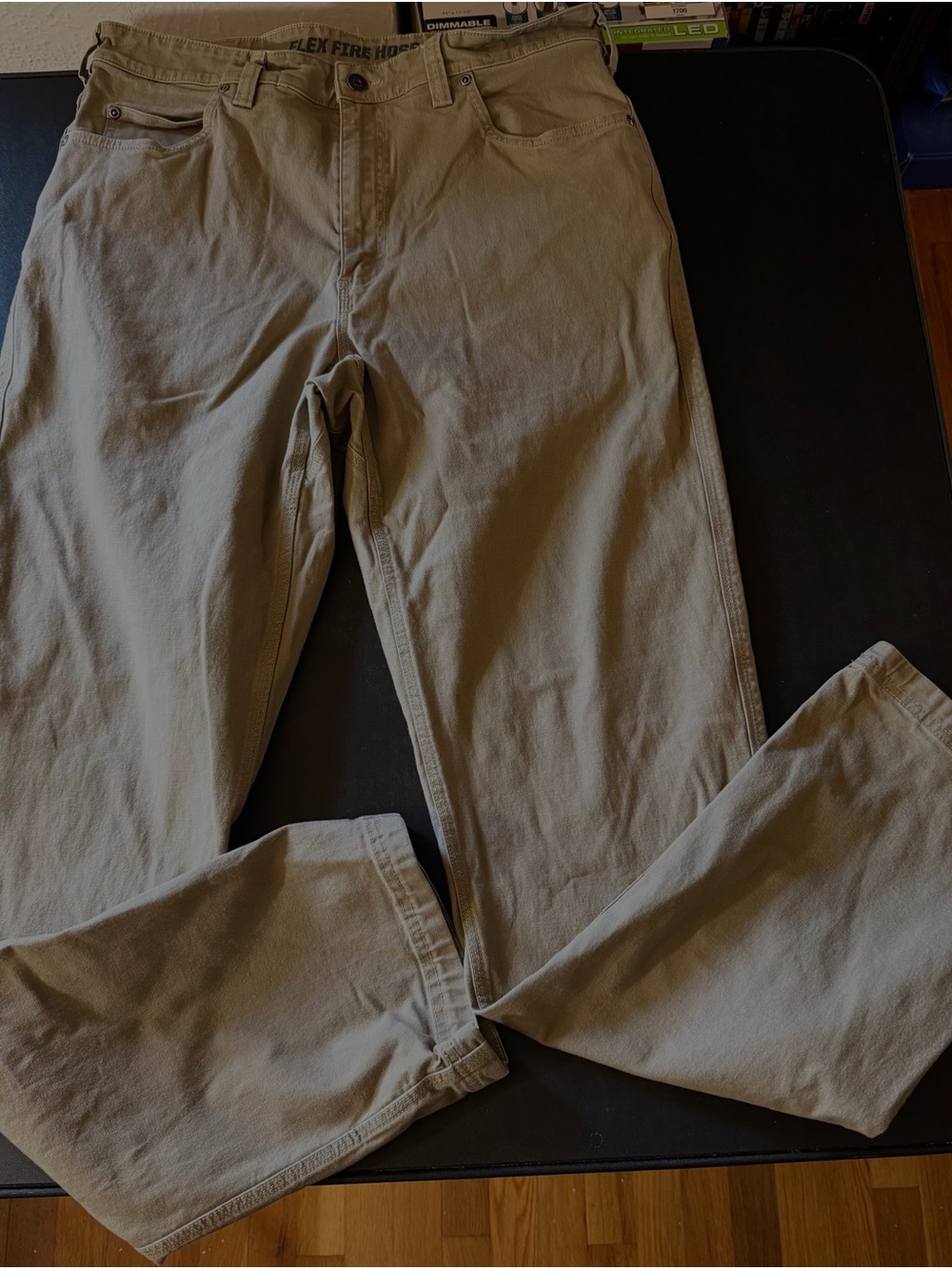 Men's Duluth Khaki Straight-Fit Pants